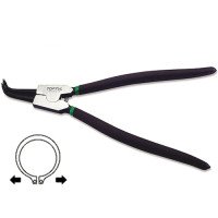 Круглогубцы для снятия стопорных колец 12" ( разжим, загнутые ) TOPTUL DCAA1212