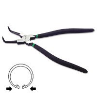 Круглогубцы для снятия стопорных колец 12" ( сжим, загнутые ) TOPTUL DCAC1212