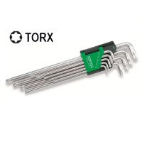 Набор TORX супердлинных 9ед. T10-T50 TOPTUL GAAL0923 Набор TORX супердлинных 9ед. T10-T50 TOPTUL GAAL0923