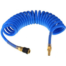 Шланг спіральний поліуретановий (PROFI) 8 * 12мм L = 20м AIRKRAFT. Made in Italy. AHC48-L