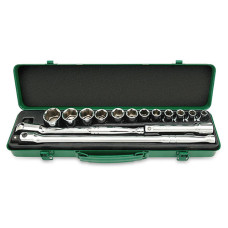 Набор инструмента 1/2" 15ед. ДЮЙМОВЫЙ TOPTUL GCAD1512
