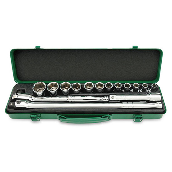 Набор инструмента 1/2" 15ед. ДЮЙМОВЫЙ TOPTUL GCAD1512