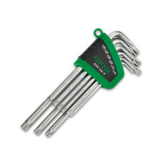 Набор TORX длинных 9ед. T10-T50 TOPTUL GSN-09LS