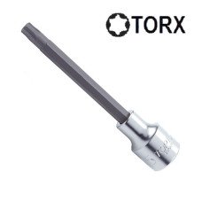 Головка с насадкой TORX T55 140мм 1/2" с отверстием BCKA1655 TOPTUL BCVA1655