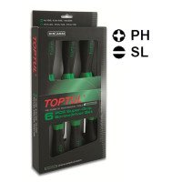 Набор отверток 6 ед. TOPTUL GAAE0611 Набор отверток 6 ед. TOPTUL GAAE0611