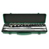Набор инструмента 1/2" 15ед. ДЮЙМОВЫЙ TOPTUL GCAD1512