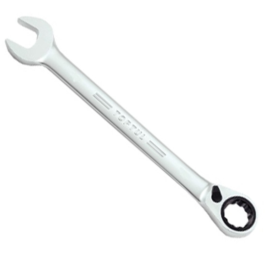 Ключ комбинированный 10мм с трещоткой реверсивной TOPTUL ABAF1010