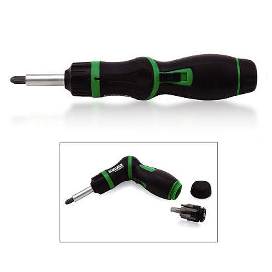 Трещоточная отвертка пистолетного типа 8-в-1 TOPTUL GAAR0901