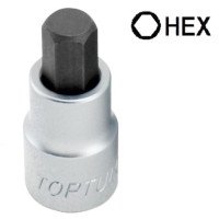 Головка с насадкой HEX 14мм L79мм 3/4" TOPTUL BCDA2414