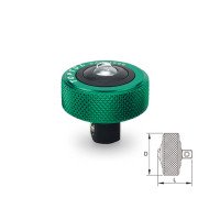 Трещотка мини 3/8" дисковая 52 зубца TOPTUL CAUB1229