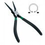 Круглогубцы для снятия стопорных колец 7" ( сжим, прямые ) TOPTUL DCAD1207