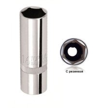 Свечная головка 16мм 1/2" (тонкая) TOPTUL BAAU1616