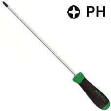 Отвертка крестовая PH2 x 250мм TOPTUL FBCB0225