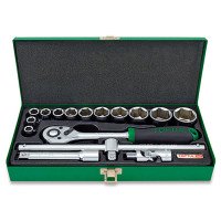 Набор инструмента 1/2" 16ед. TOPTUL GCAD1607 Набор инструмента 1/2" 16ед. TOPTUL GCAD1607