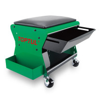 Сиденье автослесаря подкатное 350x260x240мм 3 полки TOPTUL JCA-350B
