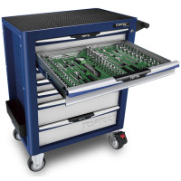 Тележка с инструментом 7 секций 282ед. VW-Audi Group TOPTUL GE-28210 Тележка с инструментом 7 секций 282ед. VW-Audi Group TOPTUL GE-28210