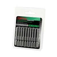 Набор бит 1/4" 50мм PH2 магнитных (под шуруповерт) TOPTUL FSLA0802G