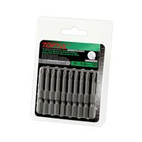 Набор бит 1/4" 50мм PH2 магнитных Anti-Slip (под шуруповерт) TOPTUL FSMA0802G