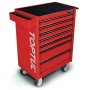 Тележка с инструментом 7 секций 133 ед. красная TOPTUL GV-13306