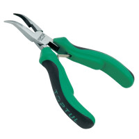 Плоскогубцы с удлиненными губками 5" загнутые TOPTUL DFBK2205