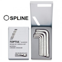 Набір ключів Spline Г-образних М5-М12 TOPTUL GAAD0501