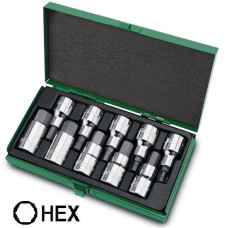 Набір біт впрессована в головку 1/2" Н4-Н19 TOPTUL GAAD1007