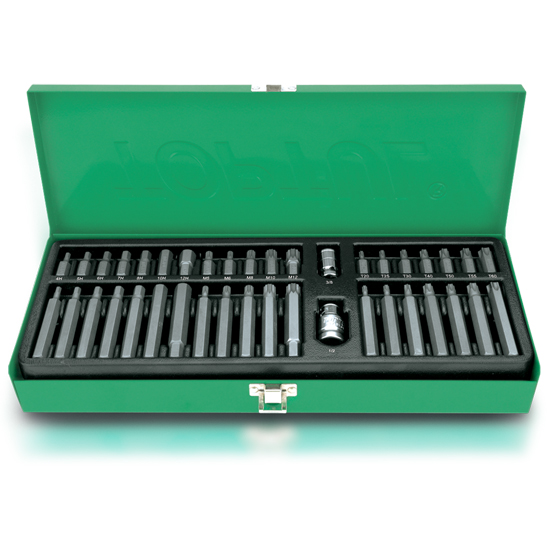 Набор бит 40 ед. (TORX, HEX, SPLINE) TOPTUL GAAD4002