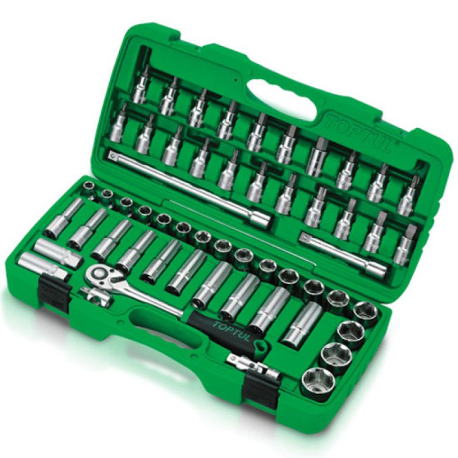 Набір інструментів 1/2" 55шт. TOPTUL GAAI5502