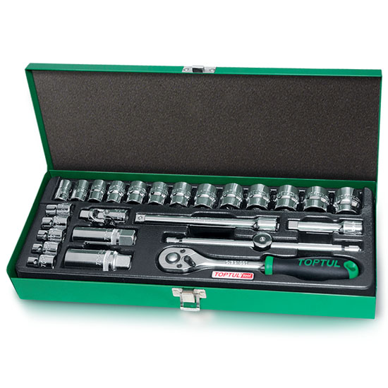 Набор инструмента 3/8" 25 ед. TOPTUL GCAD2501