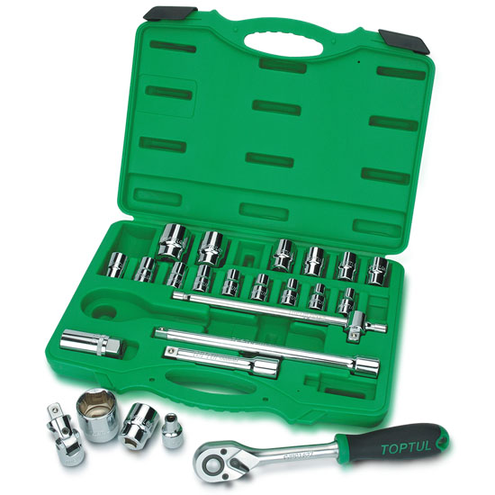 Набор инструмента 1/2" 24 ед. TOPTUL GCAI2401
