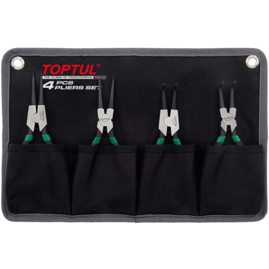 Набор съемников стопорных колец 7" 4 ед. TOPTUL GPAQ0401