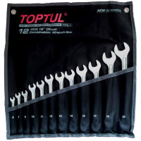 Набор ключей комбинированных 12 шт. 6-22мм "Hi-Performance" TOPTUL GPAX1202