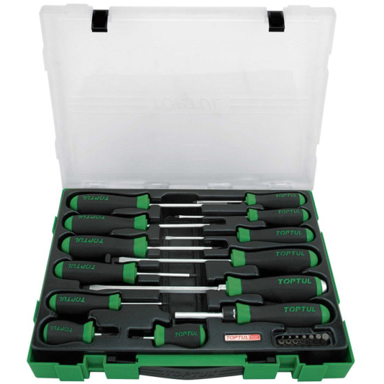 Набор отверток 20 ед. (пластиковая коробка) TOPTUL GZC2005