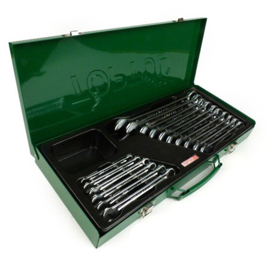 Набор ключей комбинированных 16 шт. 6-24мм (metal box) TOPTUL GAAD1603