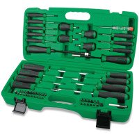 Набор отверток и бит профессиональный 58 ед. TOPTUL GAAI5801 Набор отверток и бит профессиональный 58 ед. TOPTUL GAAI5801