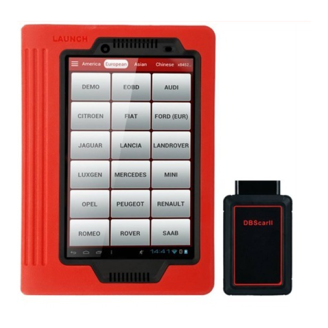 Автомобильный мультимарочный сканер Android Launch X-431 PRO