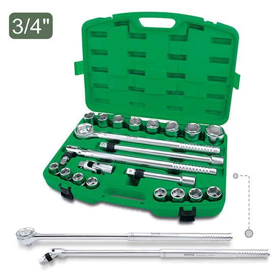 Набор инструмента 3/4" 21ед. TOPTUL GCAI2104