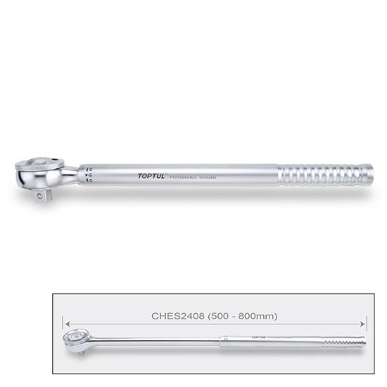 Трещотка 3/4" 500-800мм TOPTUL CHES2408