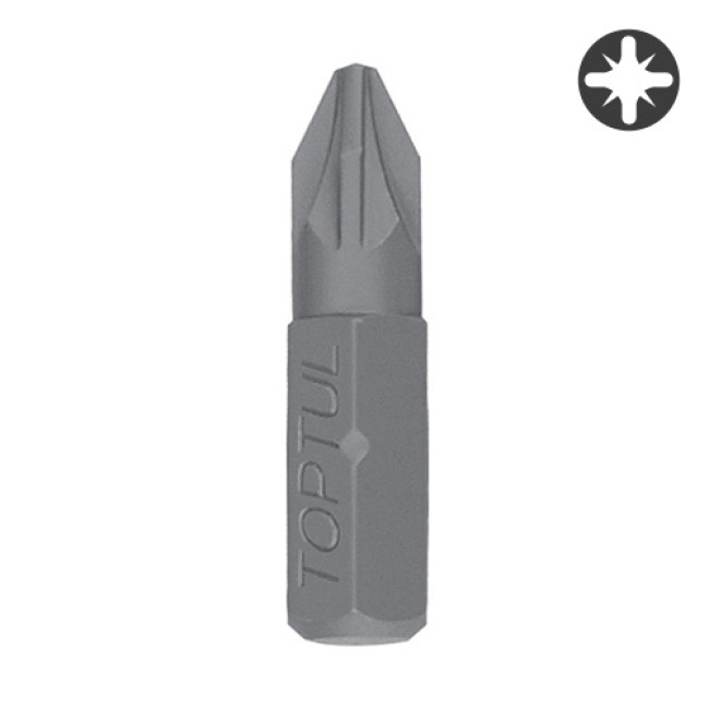 Насадка 1/4" 25мм PZ2 TOPTUL FSCA0802
