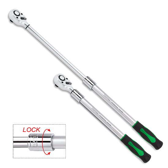 Трещотка телескопическая 1/2" 36 зубцов TOPTUL GBAE0201