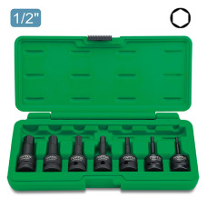 Набір головок HEX ударних 1/2" 4-14мм 7 шт. TOPTUL GDAI0702