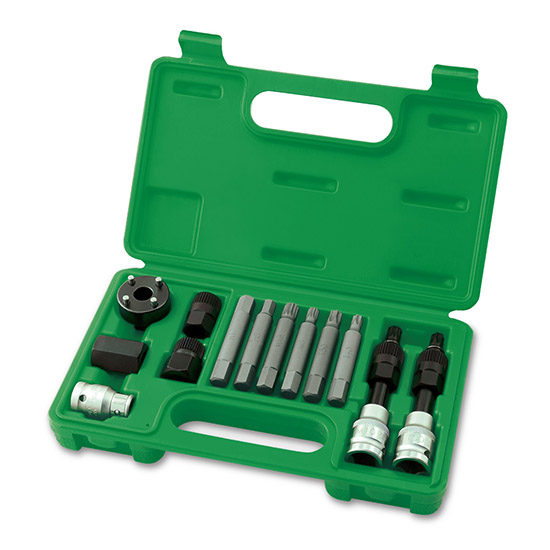 Набор для снятия шкивов генераторов 13 ед. TOPTUL JGAI1301