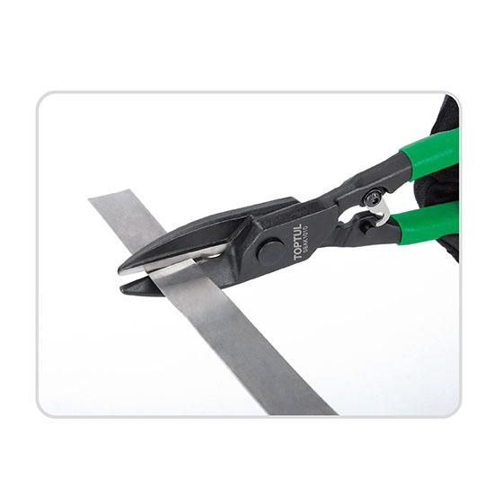 Ножницы по металлу прямые 10" TOPTUL SBAK1010