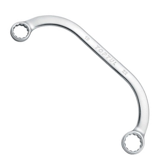 Ключ накидной С-образный 8x9 (стартерный) TOPTUL AAAC0809