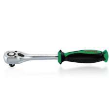 Трещотка 1/2" 36 зубцов (резиновая ручка) TOPTUL CMBG1627