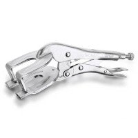 Клещи зажимные с фиксатором 230мм TOPTUL DAAT1A09