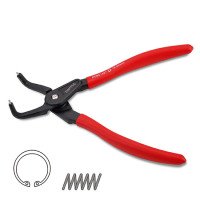 Круглогубцы для снятия стопорных колец 7" ( сжим, загнутые ) усиленные TOPTUL DCBC1307 Круглогубцы для снятия стопорных колец 7" ( сжим, загнутые ) усиленные TOPTUL DCBC1307