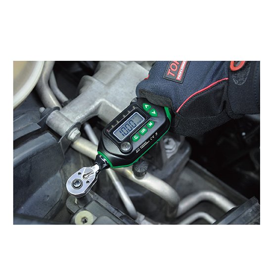 Ключ динамометрический 3/8" 4,2-85Nm (цифровой) укороченный TOPTUL DT-085S3