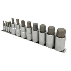 Набір шестиграм. дюймових упрес. в головку 1/4 "-1/2" 12шт. TOPTUL GAAQ1208