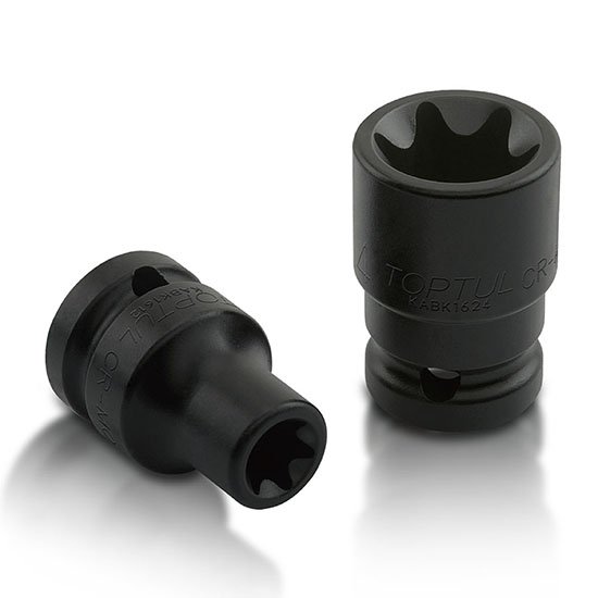 Головка торцева ударна 1/2" E10 TOPTUL KABK1610